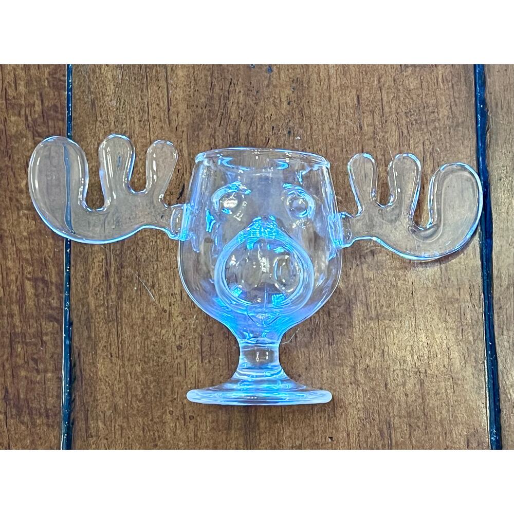 National Lampoon Christmas Vacation Moose Eggnog Glass Mug